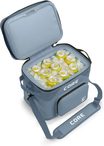 Miniatura 21 de CORE - Bolsa de enfriador suave a prueba de fugas magnética con cremallera impermeable Bolsa aislada enfriador portátil Mejor enfriador suave