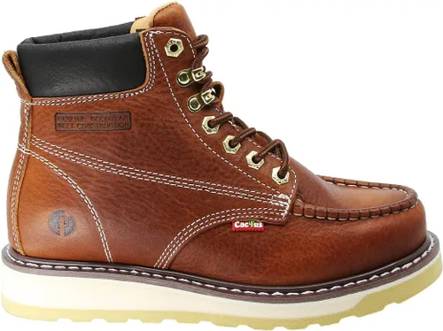 Miniatura 2 de Cactus Botas de Trabajo 6727M Marrón Claro Talla 10.5, 22,070.2 ft marrón claro