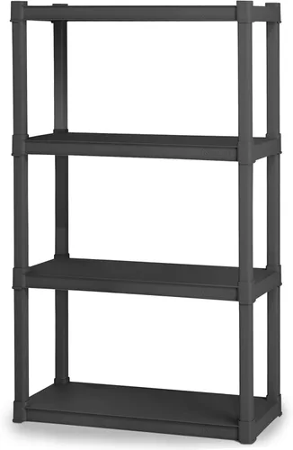 Miniatura 9 de Sterilite Paquete de 6 contenedores de almacenamiento de plástico transparente con tapas, 50 cuartos de galón, color gris, cajas organizadoras