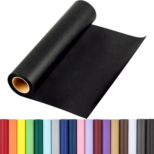 Miniatura 33 de RUSPEPA Rollo de papel de regalo azul marino kraft, 17.5"x 393" (32.8'), papel de regalo reciclable azul para regalos de cumpleaños, cubierta