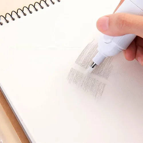 Miniatura 2 de Borrador eléctrico con 20 borradores eléctricos a pilas para dibujo de artistas, bocetos, dibujos, planos arquitectónicos, artes y manualidades