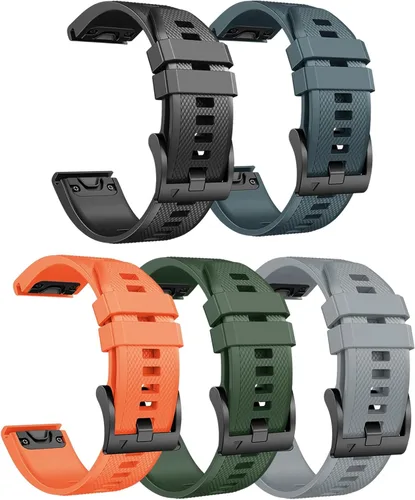 Miniatura 8 de ANCOOL Correa de reloj Fenix 7X/Fenix 6X/Fenix 5X/Fenix 8 de 2.008 in, bandas de ajuste rápido de 1.024 in, compatibles con Fenix 6X Pro/7X Pro/5X