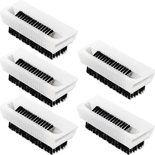 Miniatura 8 de 5 cepillos de uñas para limpiar las uñas, cepillos de mano para limpiar las uñas para hombres, cepillo no desechable, plástico resistente para manos