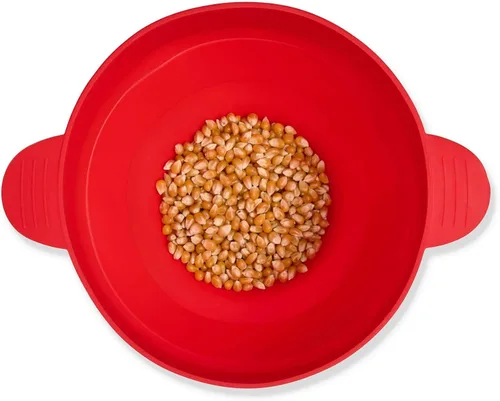 Miniatura 3 de HIC Kitchen Máquina para hacer palomitas de maíz para microondas, silicona
