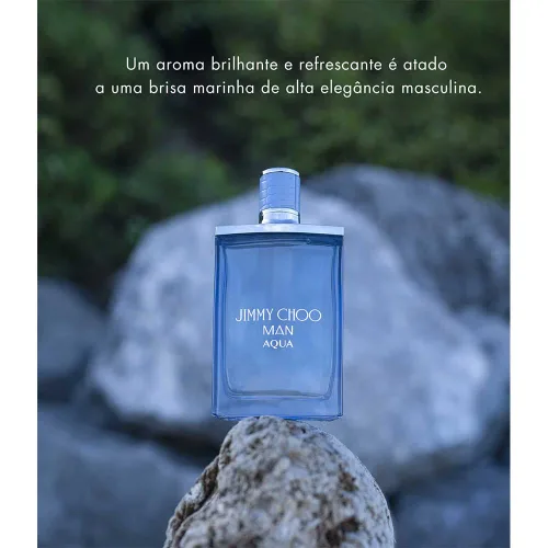 Miniatura 6 de JIMMY CHOO - Perfume Aqua para Hombre - Fragancia Masculina - Fougere Marina Amadeirada - Con notas de Pomelo, Salvia Esclarea y Musgo Salado
