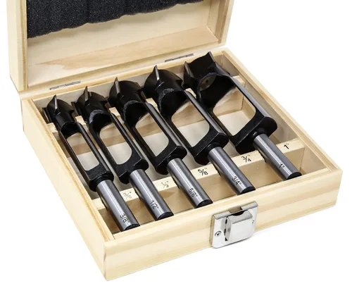Miniatura 3 de WEN DB613A - Juego de brocas de taladro triflute de 6 piezas con estuche de transporte