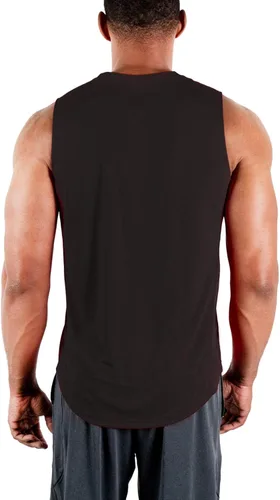 Miniatura 7 de DEVOPS 3 Pack Men's Muscle Shirts Sleeveless Dri Fit Gym Workout Tank Top