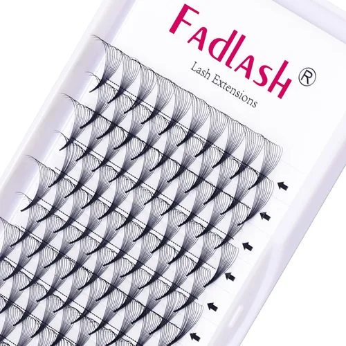Miniatura 21 de Extensiones de Pestañas Rizo D 0.59-0.79 pulgadas Bandeja Mixta Seda Extensiones de Pestañas Clásicas Suministros Extensiones de Pestañas