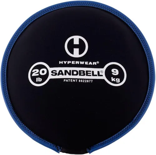 Miniatura 9 de HYPERWEAR SandBell® bolsa de arena suave de peso (1–22 kg) – Precargada con arena limpia de EE. UU., peso suave seguro para entrenamiento de fuerza