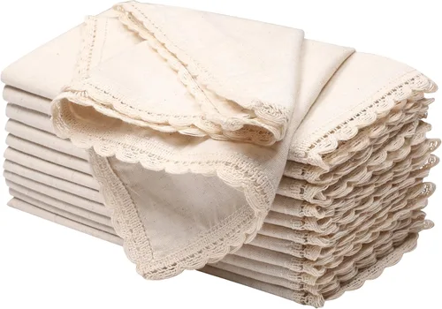 Miniatura 35 de Servilletas de tela para uso diario, 100% algodón, 18 x 18 pulgadas, color azul, servilletas de boda, servilletas de cóctel, servilletas de tela