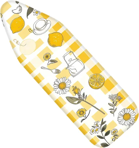 Miniatura 12 de Nuxovilar Maniquí de Costura Vintage y Funda para Tabla de Planchar con Patrón Floral, 15×54 pulgadas, Se Adapta a la mayoría de Tablas Estándar