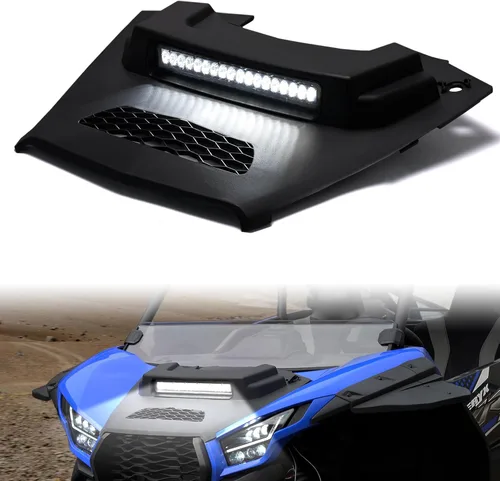 Miniatura 18 de A & UTV PRO Cuchara de capó Turbo con patrón de fibra de carbono para Can-Am Maverick X3 XDS XRS MAX Turbo R 2017-2024 2025, accesorios de kit