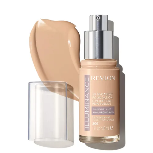 Miniatura 38 de Revlon Illuminance - Base líquida para el cuidado de la piel, ácido hialurónico, fórmula hidratante y nutritiva con cobertura media, bronceado claro