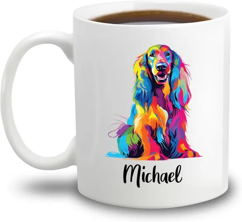 Miniatura 18 de Affenpinscher - Taza de café con nombre personalizado, regalo para perro, papá, perro, mamá, taza de cerámica blanca personalizada Affenpinscher
