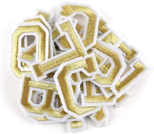 Parches para planchar con texto en inglés «Letras de la A a la Z», para decorar parches de reparación para sombreros, chaquetas, camisas, chalecos,