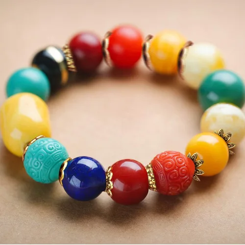 Miniatura 7 de FEBSNOW Alrededor de 160 cuentas espaciadoras, estilo Bali, mezcla de plata tibetana y oro antiguo para pulseras, collares, aretes, suministros