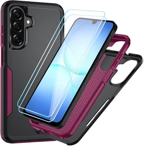 Miniatura 21 de Funda para Samsung Galaxy A15 5G con protector de pantalla HD [protección contra caídas de grado militar] Protección de cuerpo completo resistente a