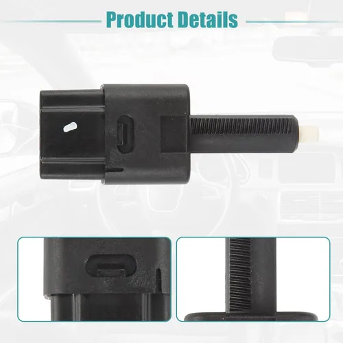 Miniatura 5 de Interruptor de luz de freno de 4 pines 25320-AX000 – Compatible con Nissan Rogue, Altima, Frontier, Infiniti G35/G37, QX56/QX80 y más – Sustituye a