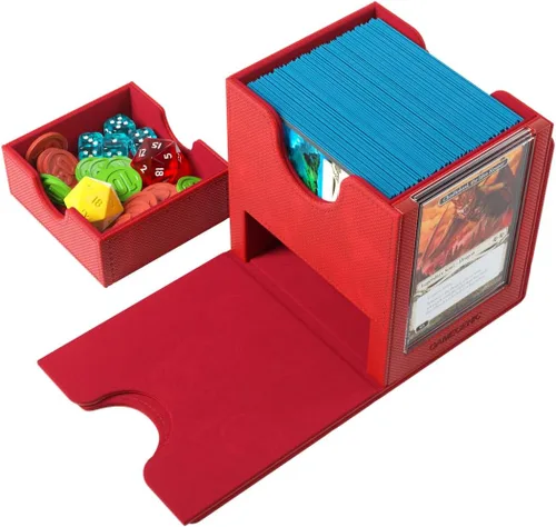 Miniatura 6 de Gamegenic Sidekick Pro 100+ XL Convertible - Caja de mazo premium con almacenamiento seguro para tarjetas, estuche deslizante para tarjetas