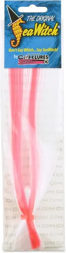 Miniatura 103 de C&H Lures Señuelos de Pesca Sea Witch - Originales Desde 1959, Faldas de Nylon Revelan Cabeza con Peso, 15 Colores, 8 Pesos de Cabeza, Señuelo