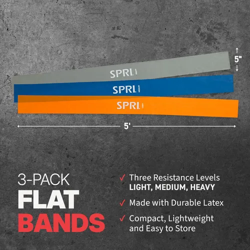 Miniatura 4 de SPRI Flat Bands 3-Pack