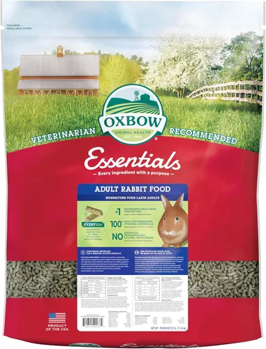 Miniatura 18 de Oxbow Essentials - Alimento para conejos, conejo joven, fabricado con Oxbow Timothy, pellets de comida para mascotas para conejos, productos
