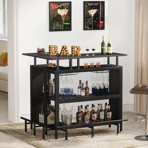 Miniatura 2 de LITTLE TREE Home Bar Unit Mini Licor Mesa Gabinete