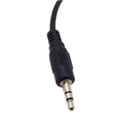 Miniatura 3 de DB9 9 pines hembra a 0.138 in macho cable serie RS232 a 1/8 pulgadas cable de conversión - 6FT/1.8M