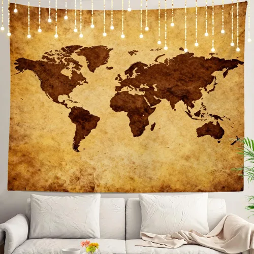 Miniatura 24 de Shrahala Tapiz de pared de hojas de arce otoñal, hojas rojas llameantes, fondo negro, tapiz grande para colgar en la pared, tapiz decorativo