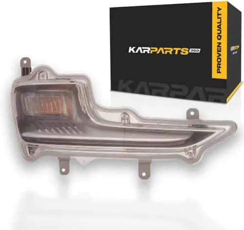 KarParts360 Para Chevy Volt luz de señal de giro montaje 2011 12 13 14 2015 lado pasajero CAPA para GM2531142 | 22810494 Lado del pasajero