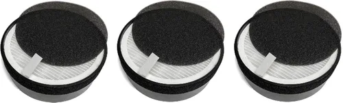 Miniatura 9 de Nispira True HEPA H13 - Filtro de aire de repuesto compatible con purificador de aire compacto hOmeLabs HME020248N filtración de 3 etapas con luz