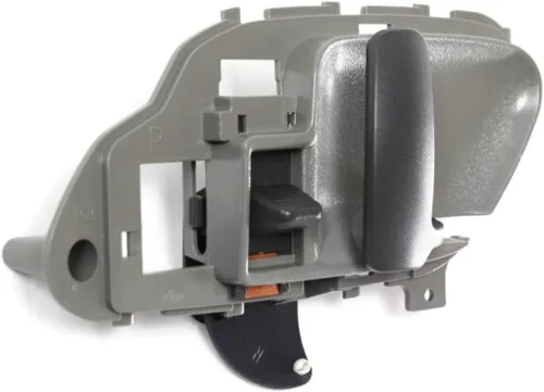Miniatura 3 de KarParts360 Para Chevy K3500 Manija de puerta interior delantera o trasera lado del pasajero gris 1995-2000 con botón de bloqueo de puerta