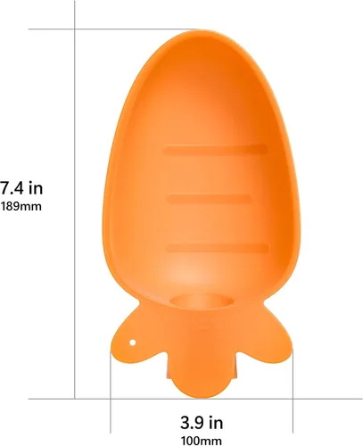 Miniatura 5 de Li & Zhao Dispensador portátil de botella de agua para perros, a prueba de fugas, tazón de agua portátil para perro, cuenco de agua plegable