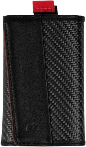 Miniatura 28 de The Frenchie Co. - Cartera - Cartera delgada de piel plegable - Protección de bloqueo RFID con múltiples ranuras para tarjetas y ventana