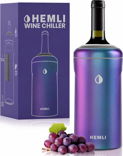 Miniatura 11 de Funda Aislante Refrigeradora para Botellas de Vino, Mantiene el Vino y el Champán Fríos durante 12 Horas, Enfriador de Botellas de Vino Aislado al