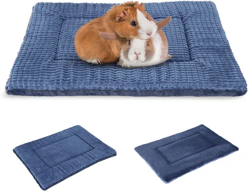 Miniatura 23 de BVAGSS XH079 - Almohadilla reversible para jaula de perro, de espuma viscoelástica, suave, cálida, lavable a máquina, colchón para perreras