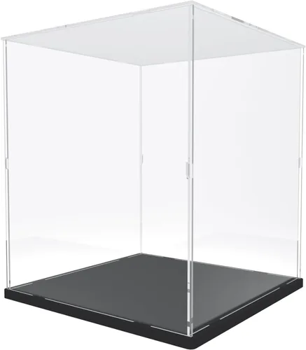 Miniatura 21 de DuvinDD Vitrina de acrílico para Lego Flowers Plum Blossom 10369 Lego Botanicals Lucky Bamboo 10344 Coleccionables, caja de exhibición transparente