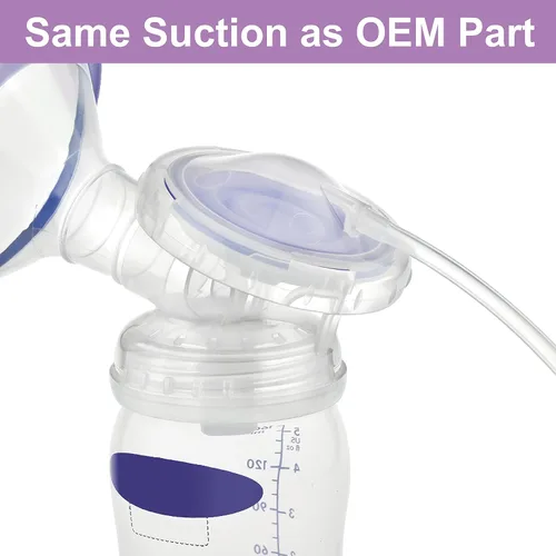 Miniatura 6 de Maymom Tubos compatibles con extractor de leche Lansinoh, no piezas originales de la bomba Lansinoh reemplazan la tubería Lansinoh. Funciona