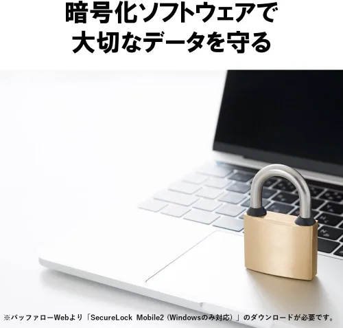 Miniatura 8 de [Amazon.co.jp Limited] Buffalo SSD External 1TB USB 3.2 Gen2 Type C Maximum Read Speed of 1050 MB/s Dustproof Splashproof IP55 Shockproof MIL-STD
