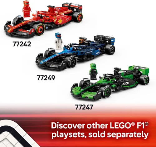 Miniatura 7 de LEGO Speed Champions Aston Martin Aramco F1 AMR24 - Juego de construcción para niños, niños y niñas, a partir de 10 años, auto de juguete