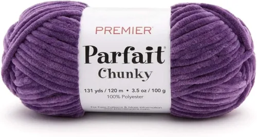 Miniatura 41 de Premier Parfait Hilo Grueso - Súper Voluminoso para Tejer y Hacer Ganchillo, Chenilla, Sunshine