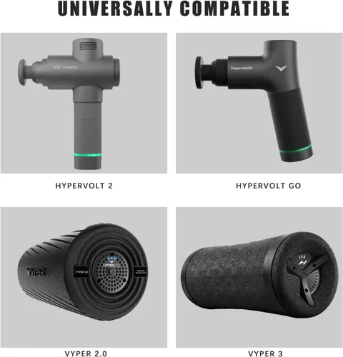 Miniatura 4 de Cargador de repuesto de 18 V compatible con Hyperice Hypervolt 2 Pro, Hypervolt 2, Hypervolt Go, Hypervolt Go 2, Vyper 3 masajeador pistola