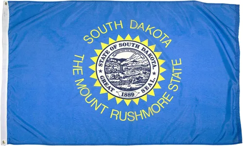 Miniatura 29 de FlagSource Bandera del estado de nailon de Iowa, fabricada en los Estados Unidos, 4 x 6 pies Iowa 4x6