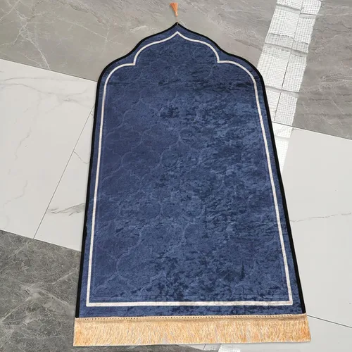 Miniatura 2 de Alfombra de oración musulmana, alfombra islámica para oraciones musulmanas, gran regalo de Ramadán para hombres musulmanes, mujeres, alfombra