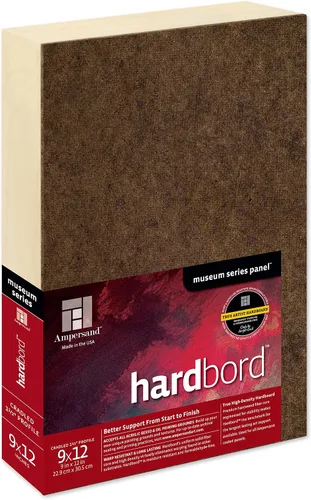 Miniatura 12 de Ampersand Art Supply Panel de Pintura de Madera Dura: Serie Museum Hardbord, 11" x 14", Perfil Plano de 1/8 Pulgada Perfil plano de 1/8 pulgadas