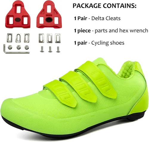 Miniatura 3 de Men's Indoor Cycling Shoes Compatible with Peloton Bike Shoes Cycling Shoes with Delta Cleats Clip Outdoor Pedal SPD Road Bike Shoes