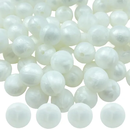 Miniatura 65 de Abalorios de silicona, 120 piezas de 6 mm abalorios redondos de silicona para hacer llaveros, pulseras, collares, aretes, joyas, manualidades DIY
