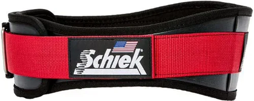 Miniatura 14 de Schiek Sports Model 3004 Cinturón de elevación de potencia - Negro Rojo