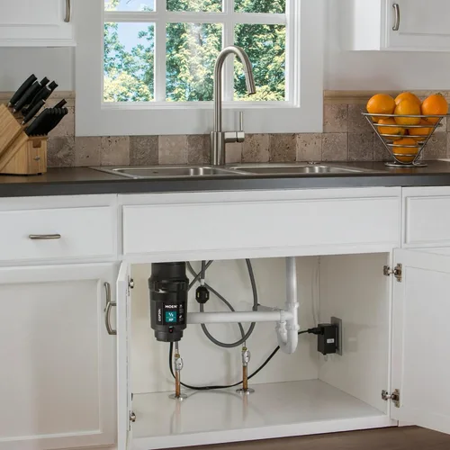 Miniatura 10 de Moen Prep Series PRO GXP50C - Triturador de basura compacto de alimentación continua para fregadero de cocina con cable de alimentación