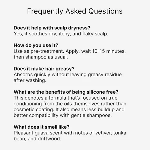 Miniatura 10 de Ceremonia Pre-champú Tratamiento del cuero cabelludo suero de aceite para el cabello, aceite de Moska Heritage Remedio para el cuero cabelludo